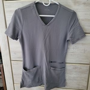 JAANUU scrub set, top is XS, and bottom is XS PETITE, gray